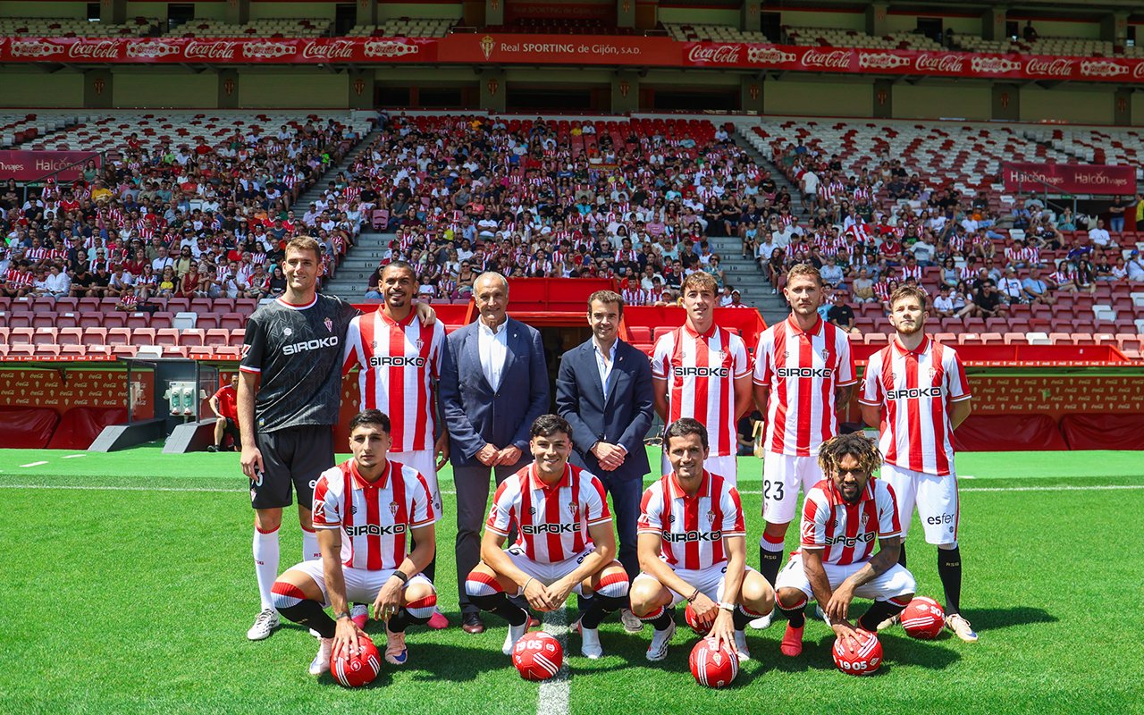 Nueve caras nuevas en el Real Sporting