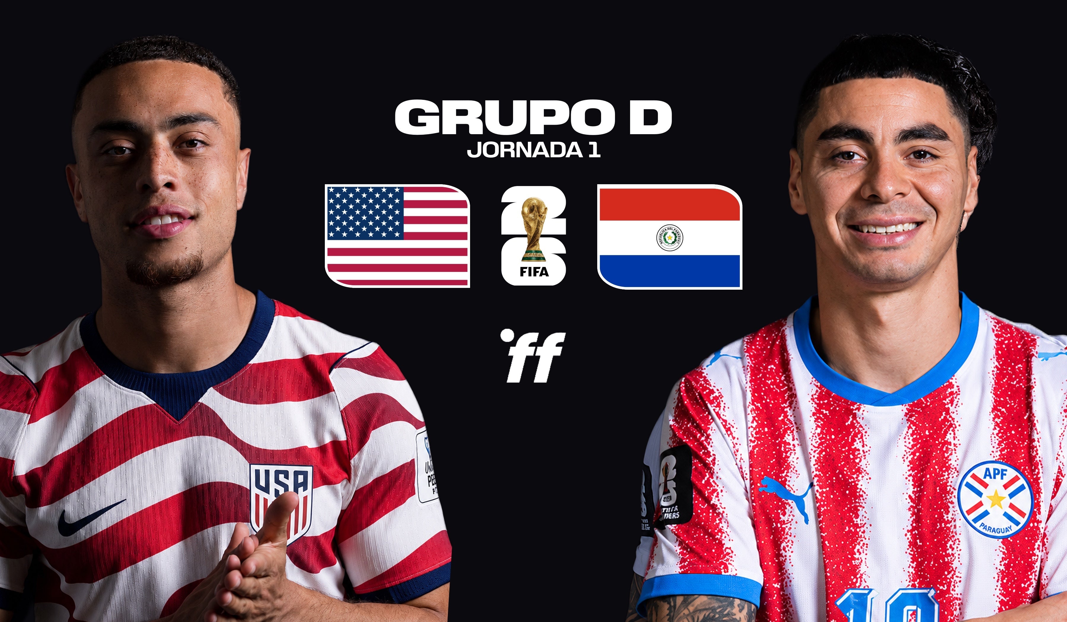 Grupo D: Estados Unidos - Paraguay. Saber el techo-image