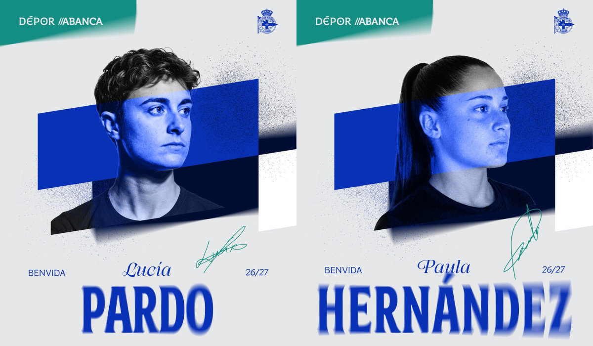 El Dépor ABANCA suma a Paula Hernández y Lucía Pardo-image