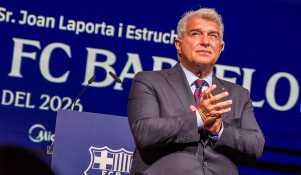 Laporta aterriza en Estados Unidos y se pronuncia sobre Adeyemi, Raphinha y Julián Alvarez-image