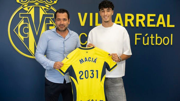 El Villarreal blinda a Carlos Maciá hasta 2031-image