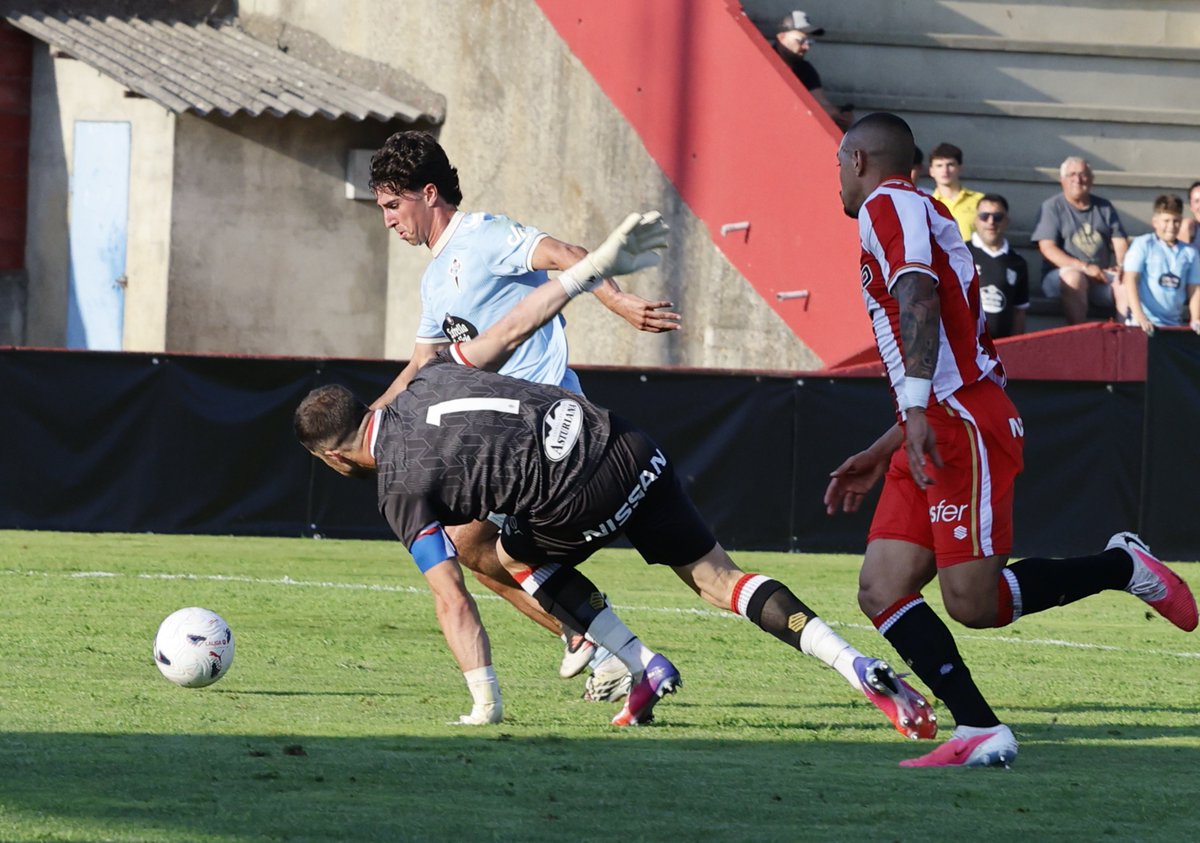Celta 1-0 Sporting de Gijón: Hugo González hace méritos para el primer equipo-image