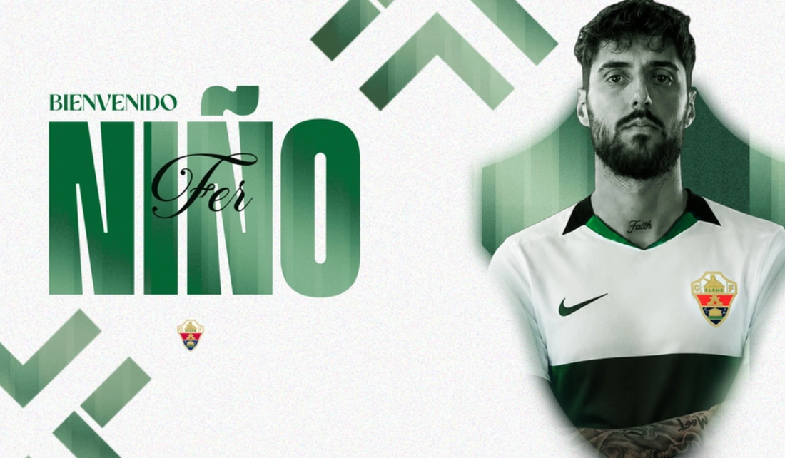 Fer Niño, nuevo jugador del Elche para reforzar la delantero de Anselmi-image