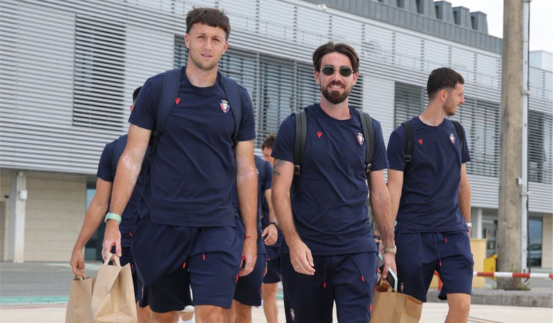 Osasuna viaja a tierras italianas sin Rosier, Torró y Moro-image