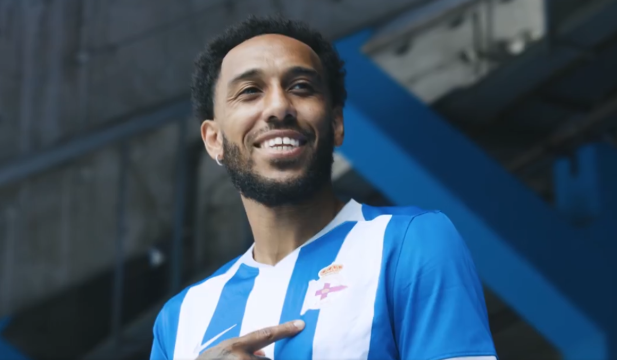 Aubameyang invoca al 'Súper Dépor' y fija su meta: "Quiero dejar mi huella"-image