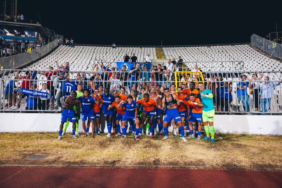 El Getafe ya está en Europa después de sobrevivir en Belgrado-image