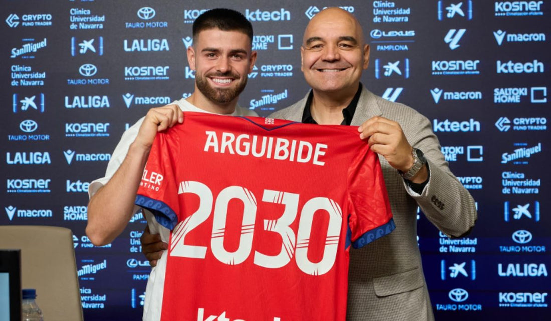 Arguibide tras renovar por Osasuna: "Espero estar aquí muchos años"-image