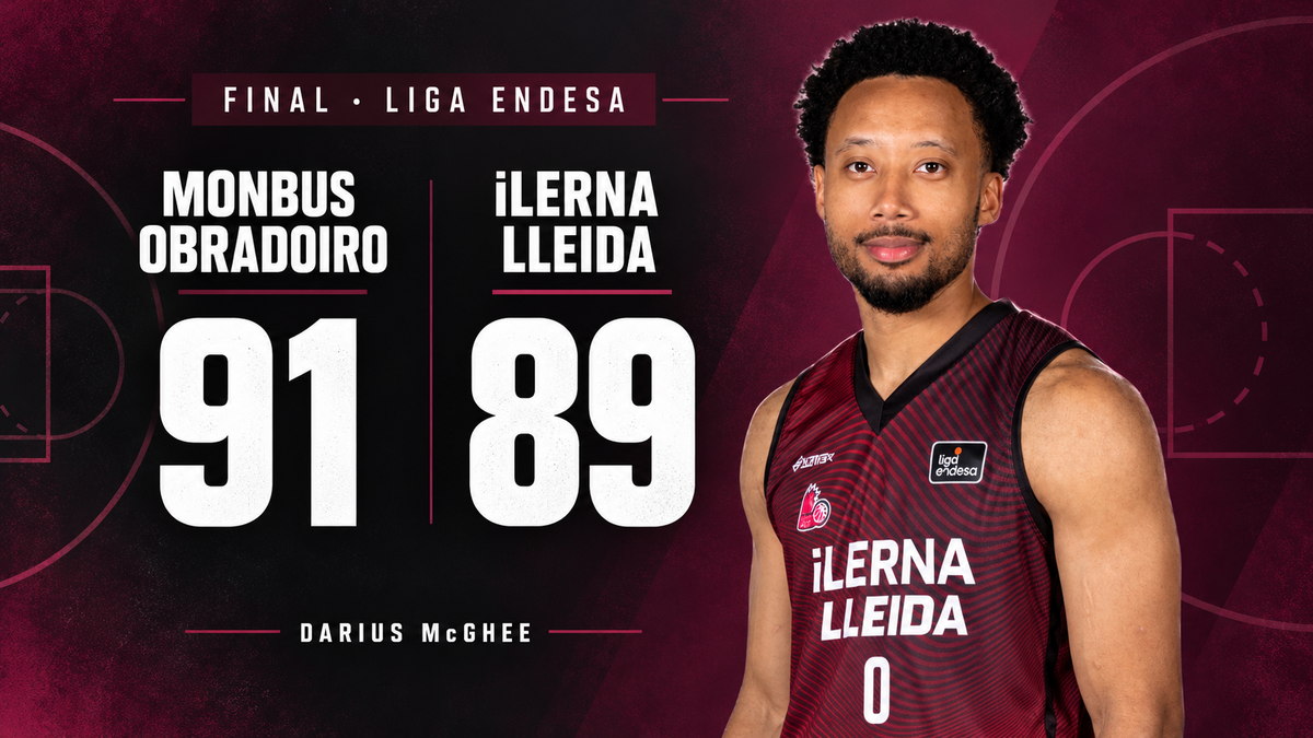 Cronica | Monbus Obradoiro 91- 89 iLERNA Lleida: La reacción se queda a un paso-image
