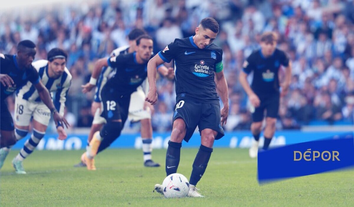 El Dépor se marcha de Anoeta con buenas sensaciones pese a la derrota-image