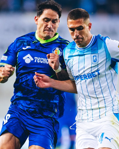 Gudelj rescata al Getafe en su regreso a Europa: 1-1 en Craiova-image